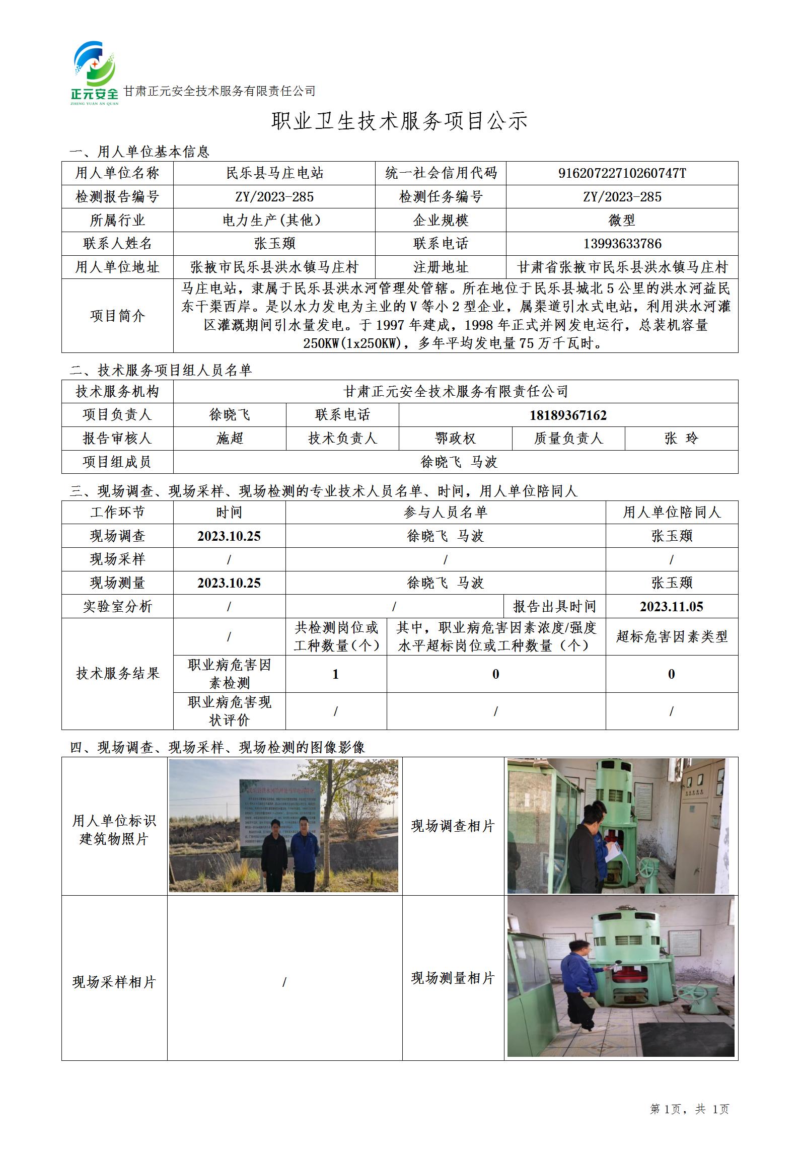 职业卫生技术服务项目公示（马庄水电站）_01.jpg