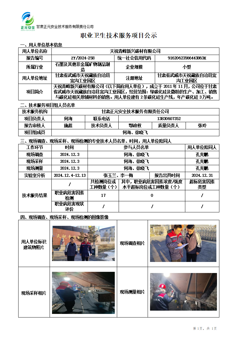 职业卫生技术服务项目公示(青峰碳材)_01.png