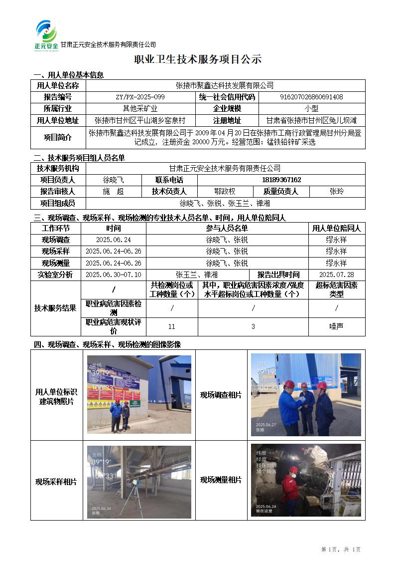 张掖市聚鑫达科技发展有限公司窑泉锰铁矿职业病危害现状评价_01.jpg